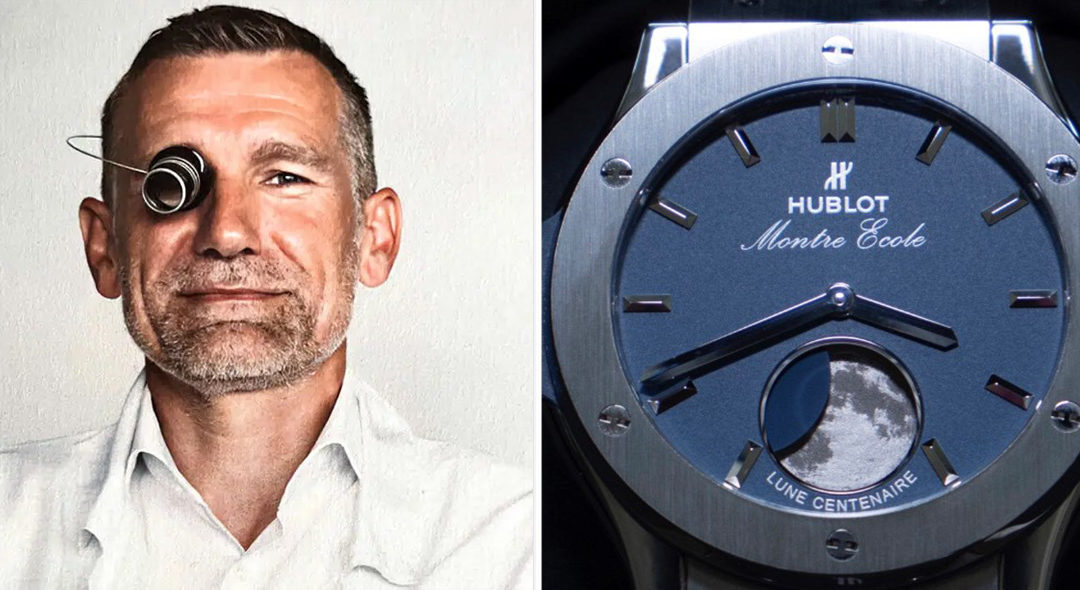 Eric Cart-Lamy et une montre qui n'est pas à vendre