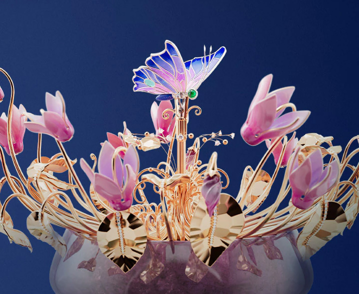 éveil du Clyclamen de Van Cleef & Arpels