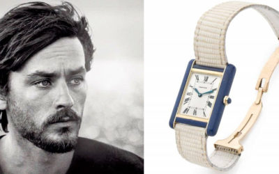 Cartier: la Tank Lapis Lazuli d’Alain Delon, par Alexis de Prévoisin