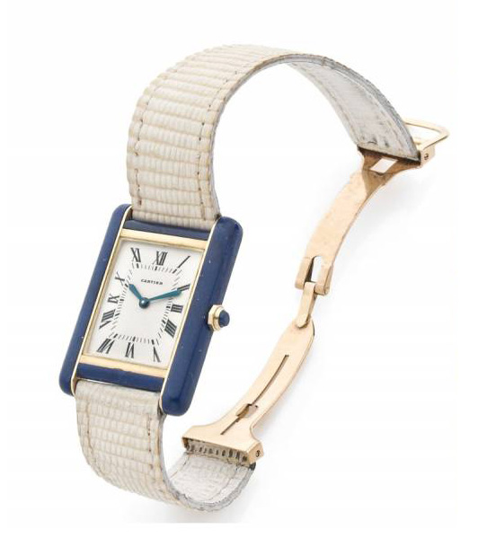 Cartier Tank Lapis Lazuli