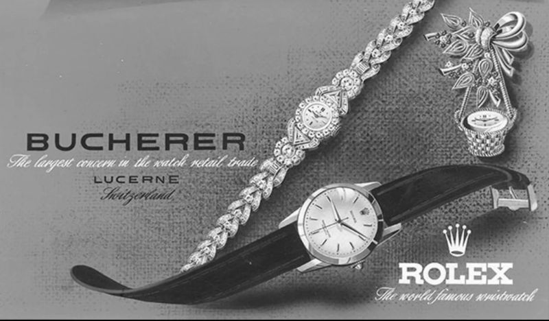 Publicité Bucherer Rolex Publicité Bucherer Rolex