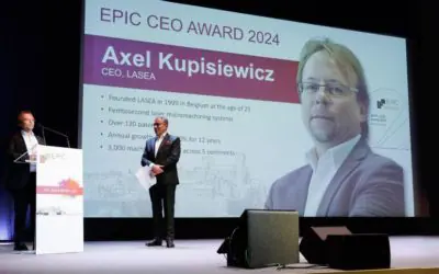 Axel Kupisiewicz de LASEA Distingué par le Prix EPIC CEO de l’Année 2024
